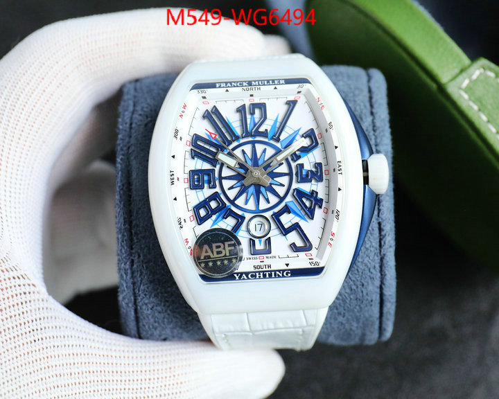 Watch(TOP)-Franck Muller top quality replica ID: WG6494 $: 549USD