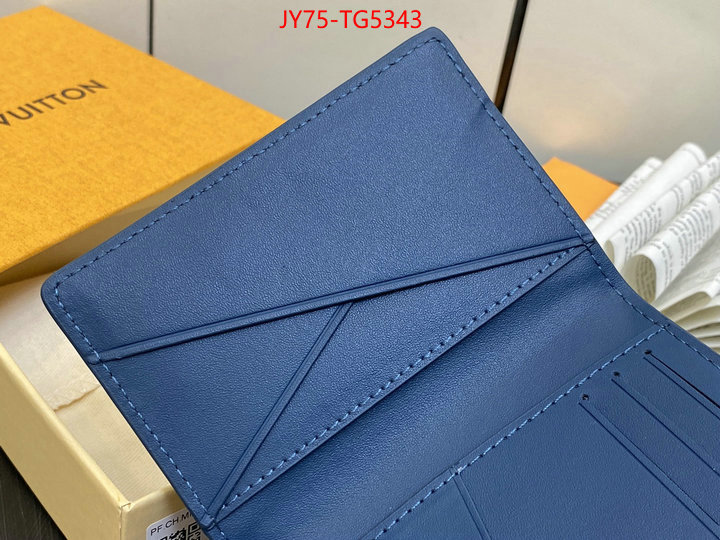 LV Bags(TOP)-Wallet luxury shop ID: TG5343 $: 75USD