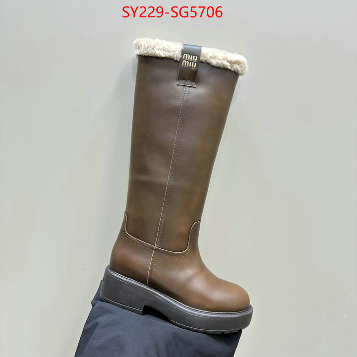 Women Shoes-Miu Miu buy top high quality replica ID: SG5706 $: 229USD