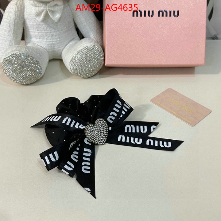 Hair band-MIU MIU replica sale online ID: AG4635 $: 29USD