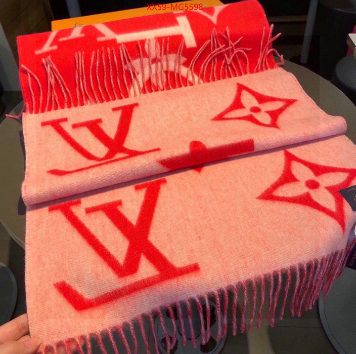 Scarf-LV luxury fashion replica designers ID: MG5598 $: 59USD