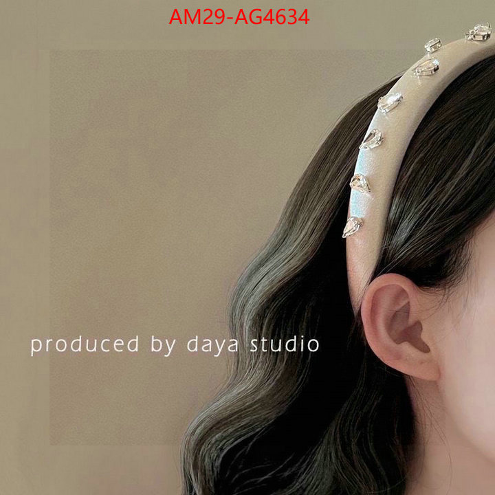 Hair band-MIU MIU top quality fake ID: AG4634 $: 29USD