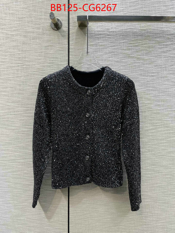 Clothing-Gucci top designer replica ID: CG6267 $: 125USD