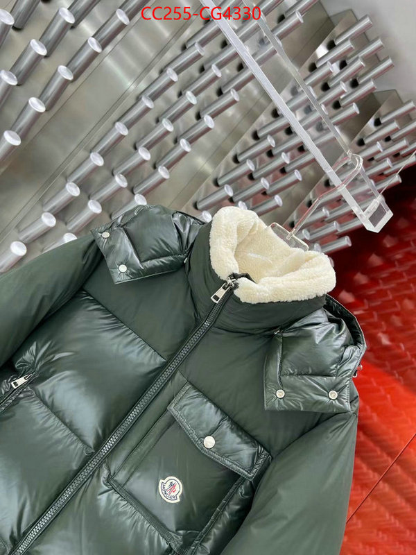 Down jacket Men-Moncler highest product quality ID: CG4330 $: 255USD