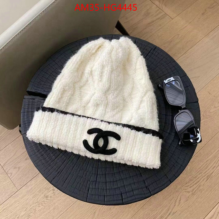 Cap (Hat)-Chanel replcia cheap from china ID: HG4445 $: 35USD