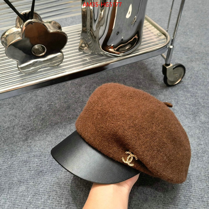 Cap (Hat)-Chanel where can i buy the best quality ID: HG5177 $: 35USD