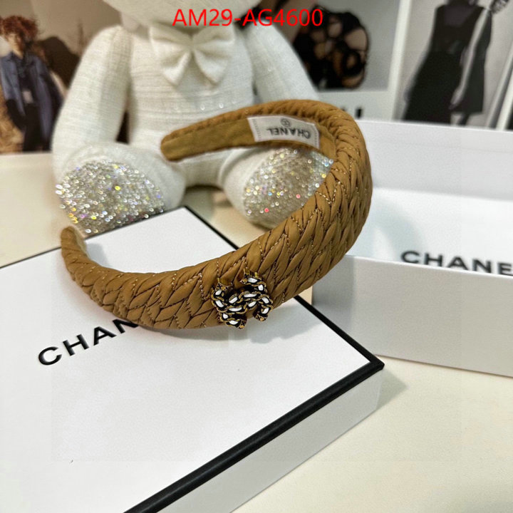 Hair band-Chanel same as original ID: AG4600 $: 29USD