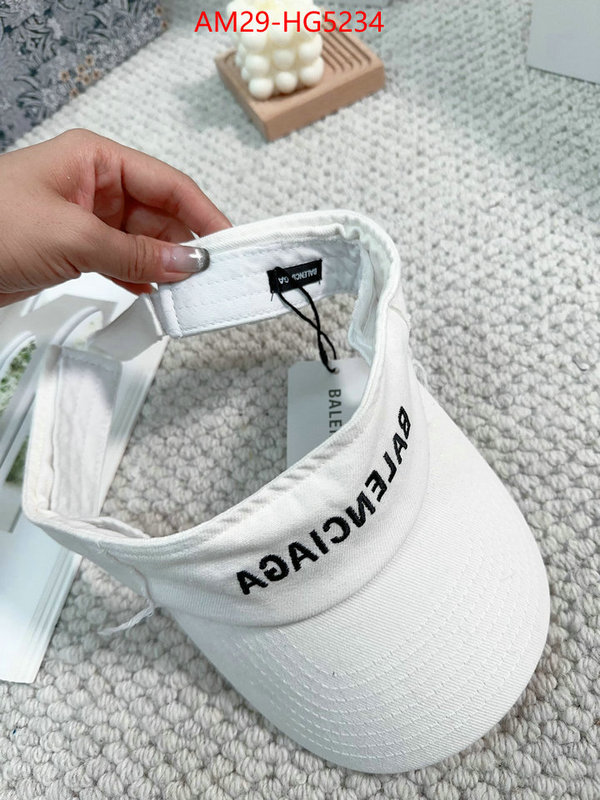 Cap(Hat)-Balenciaga new ID: HG5234 $: 29USD