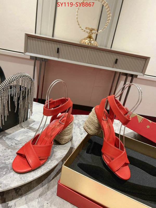 Women Shoes-Christian Louboutin buy luxury 2023 ID: SY8867 $: 119USD