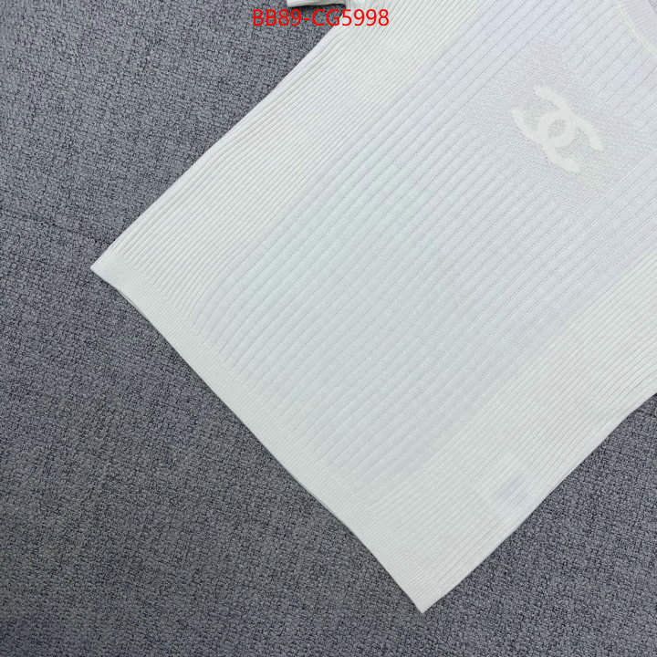 Clothing-Chanel buy best quality replica ID: CG5998 $: 89USD
