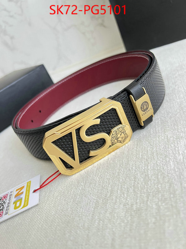 Belts-Versace buy high-quality fake ID: PG5101 $: 72USD