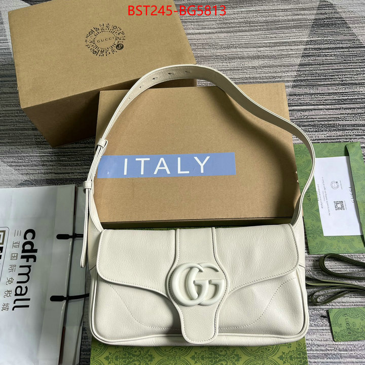 Gucci Bags(TOP)-Handbag- top quality designer replica ID: BG5813 $: 245USD