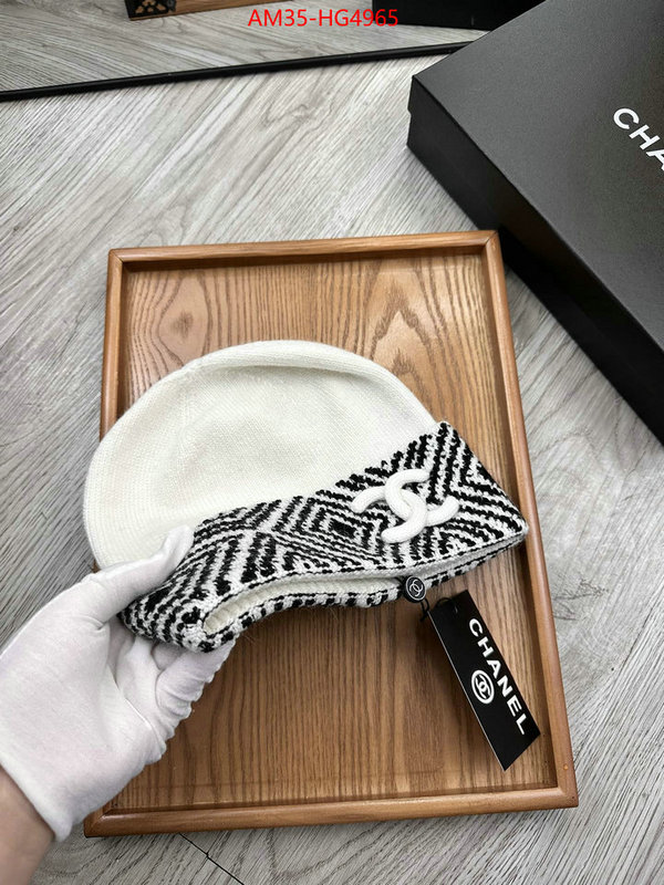 Cap (Hat)-Chanel high quality happy copy ID: HG4965 $: 35USD