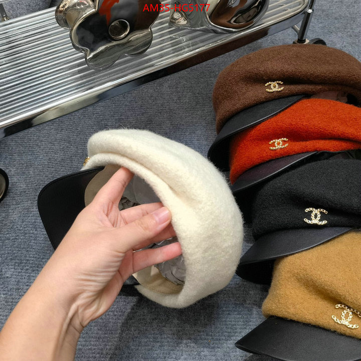 Cap (Hat)-Chanel where can i buy the best quality ID: HG5177 $: 35USD