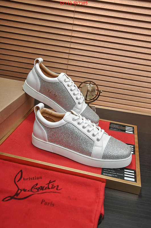 Men Shoes-Christian Louboutin online from china designer ID: SG7385 $: 119USD