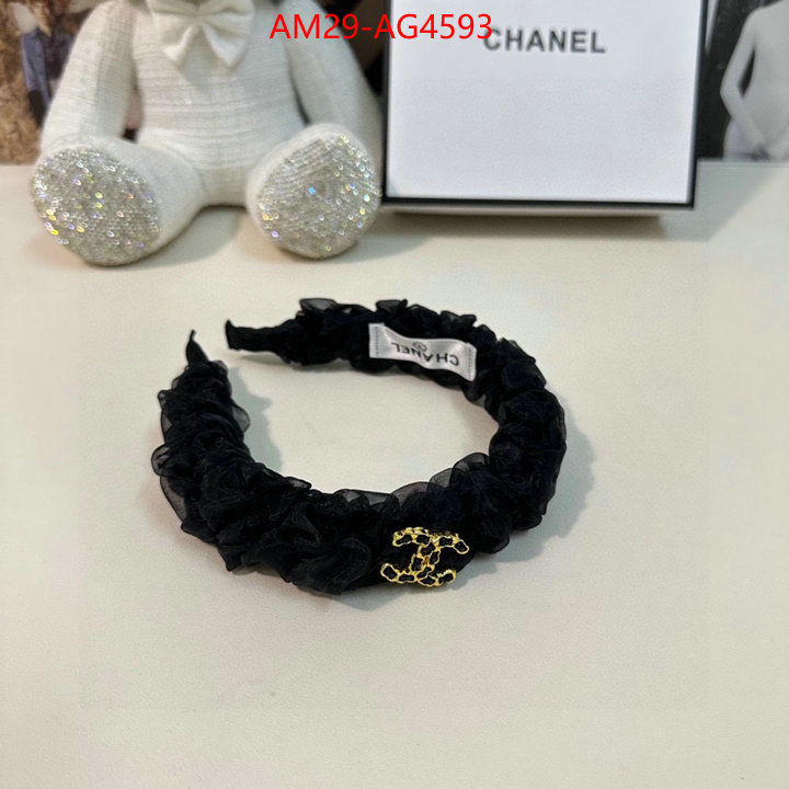 Hair band-Chanel we provide top cheap aaaaa ID: AG4593 $: 29USD