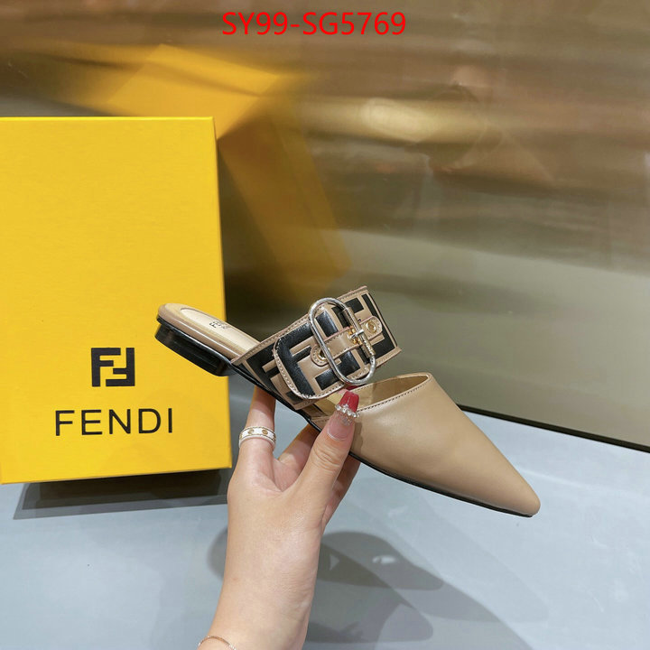 Women Shoes-Fendi high quality 1:1 replica ID: SG5769 $: 99USD