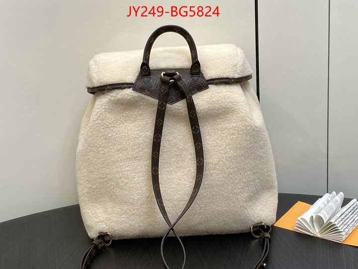 LV Bags(TOP)-Backpack- replica online ID: BG5824 $: 249USD