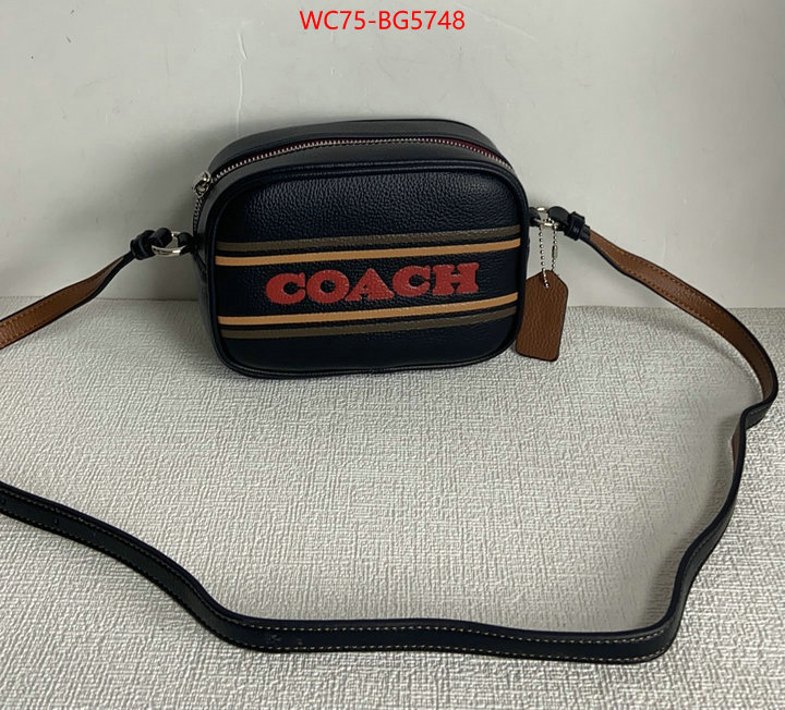 Coach Bags(4A)-Diagonal 2023 perfect replica designer ID: BG5748 $: 75USD,