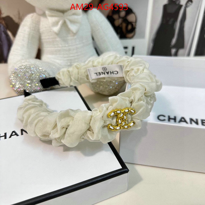 Hair band-Chanel we provide top cheap aaaaa ID: AG4593 $: 29USD