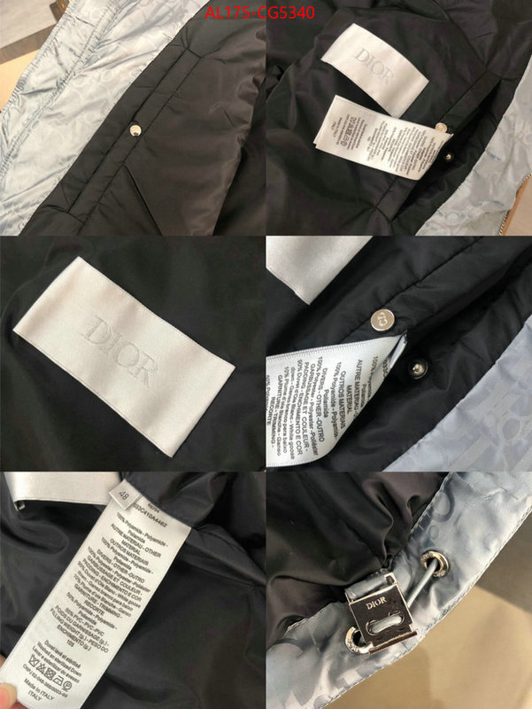 Down jacketMen-Dior wholesale replica ID: CG5340 $: 175USD