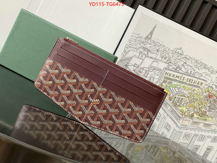 Goyard Bags(TOP)-Wallet the best affordable ID: TG6475 $: 115USD,