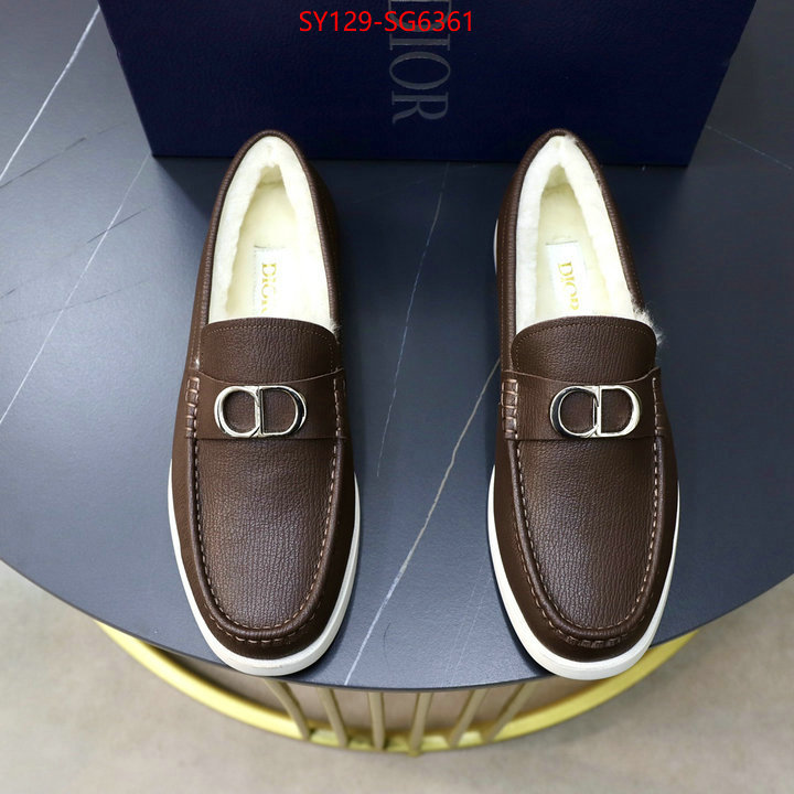 Men shoes-Dior store ID: SG6361 $: 129USD