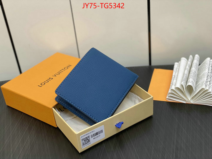 LV Bags(TOP)-Wallet online from china designer ID: TG5342 $: 75USD