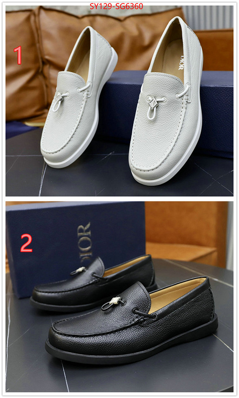 Men shoes-Dior customize best quality replica ID: SG6360 $: 129USD