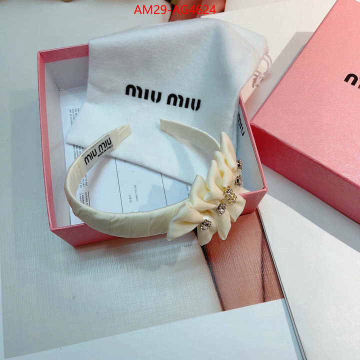 Hair band-MIU MIU flawless ID: AG4624 $: 29USD