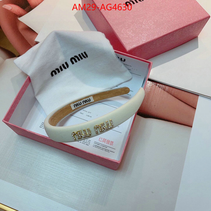 Hair band-MIU MIU where to buy the best replica ID: AG4630 $: 29USD