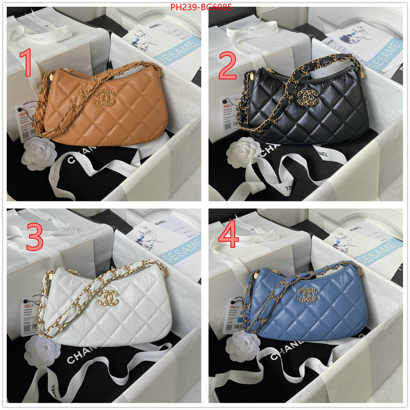 Chanel Bags(TOP)-Diagonal- replica 1:1 high quality ID: BG6085 $: 239USD,