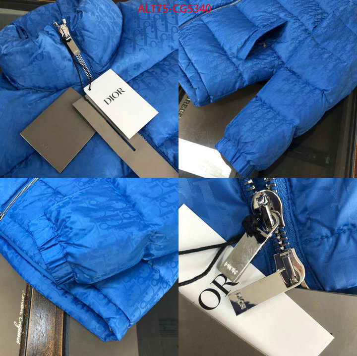 Down jacketMen-Dior wholesale replica ID: CG5340 $: 175USD