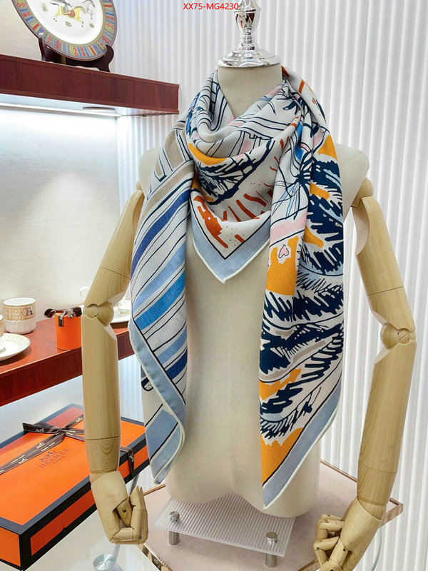 Scarf-Hermes the best quality replica ID: MG4230 $: 75USD
