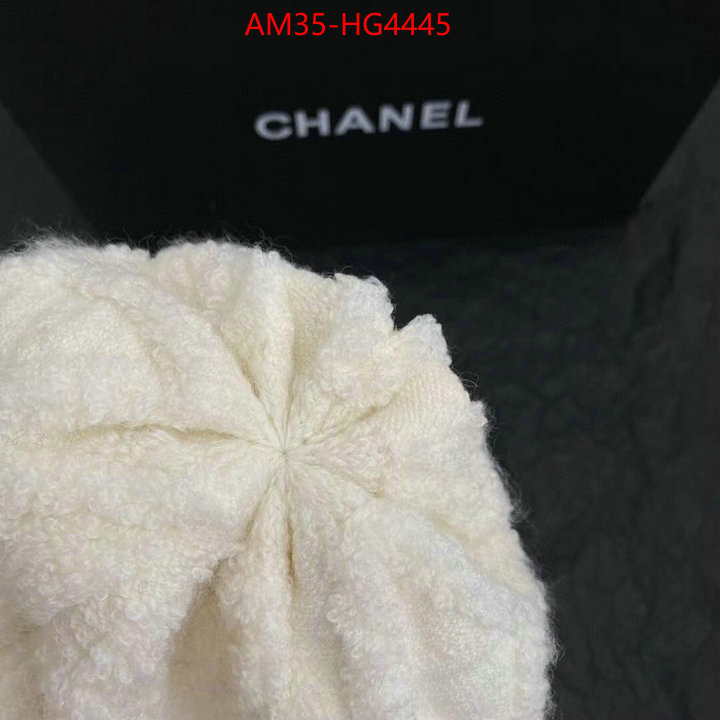 Cap (Hat)-Chanel replcia cheap from china ID: HG4445 $: 35USD