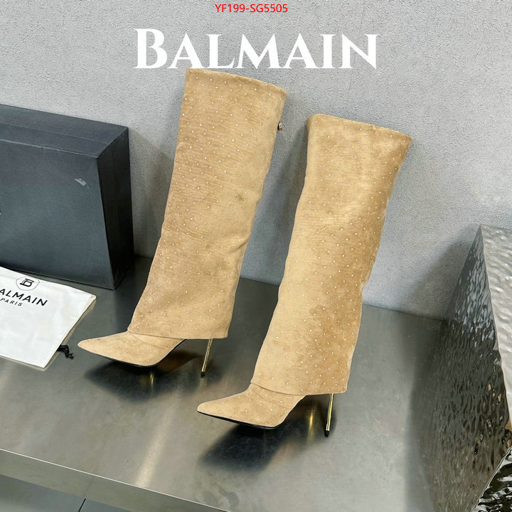 Women Shoes-Balmain best quality fake ID: SG5505 $: 199USD