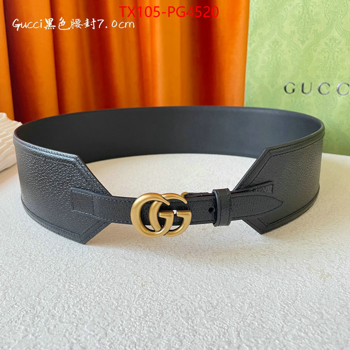 Belts-Gucci 2023 aaaaa replica customize ID: PG4520 $: 105USD