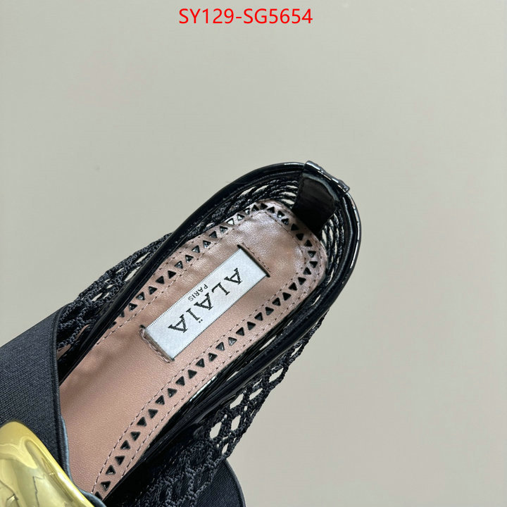 Women Shoes-ALAIA the quality replica ID: SG5654 $: 129USD