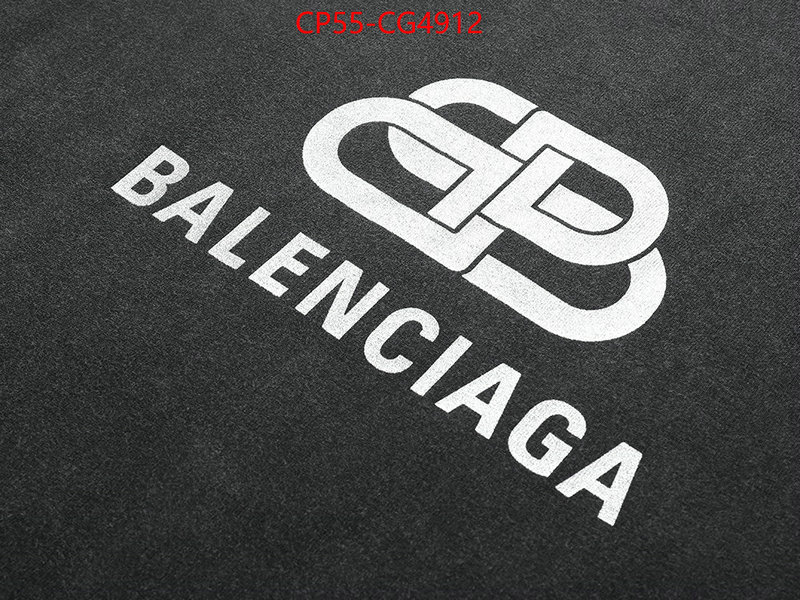 Clothing-Balenciaga replcia cheap from china ID: CG4912 $: 55USD