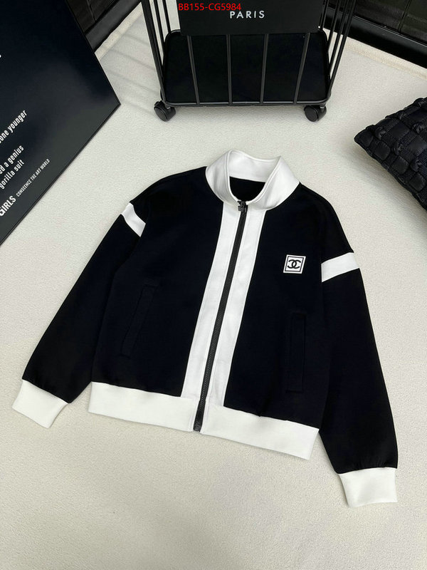 Clothing-Chanel best replica quality ID: CG5984 $: 155USD