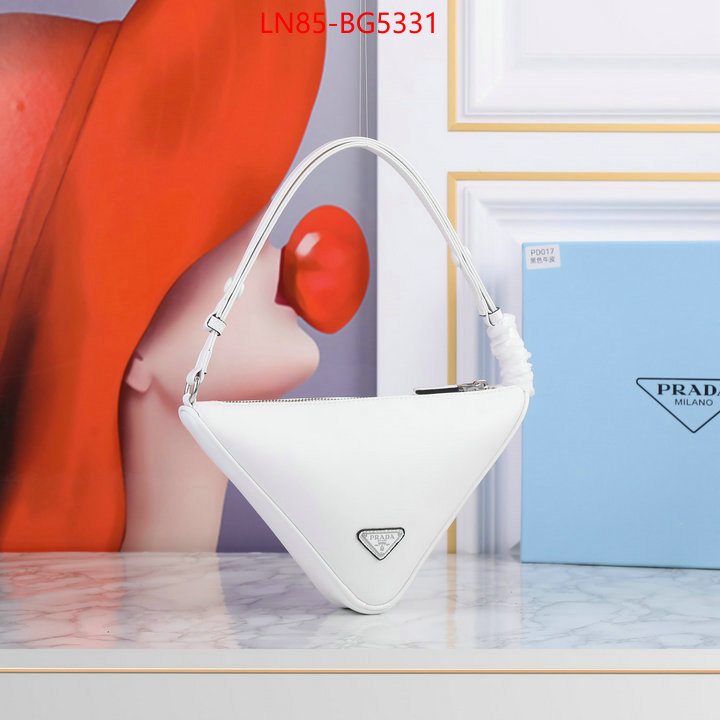 Prada Bags (4A)-Triangle replica aaaaa+ designer ID: BG5331 $: 85USD