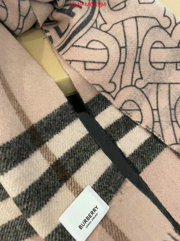 Scarf-Burberry wholesale sale ID: MG4194 $: 49USD