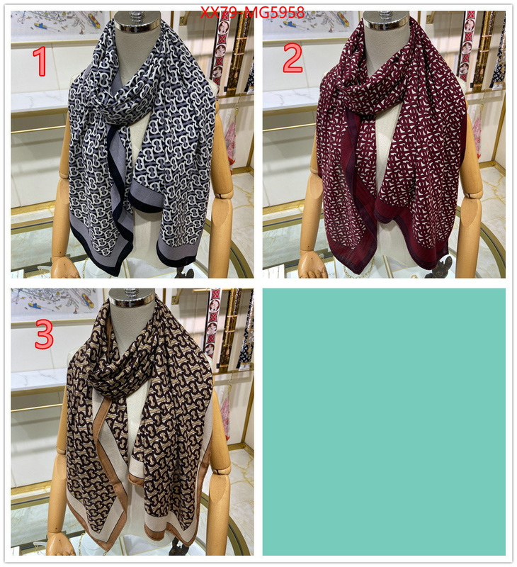 Scarf-Burberry outlet 1:1 replica ID: MG5958 $: 79USD