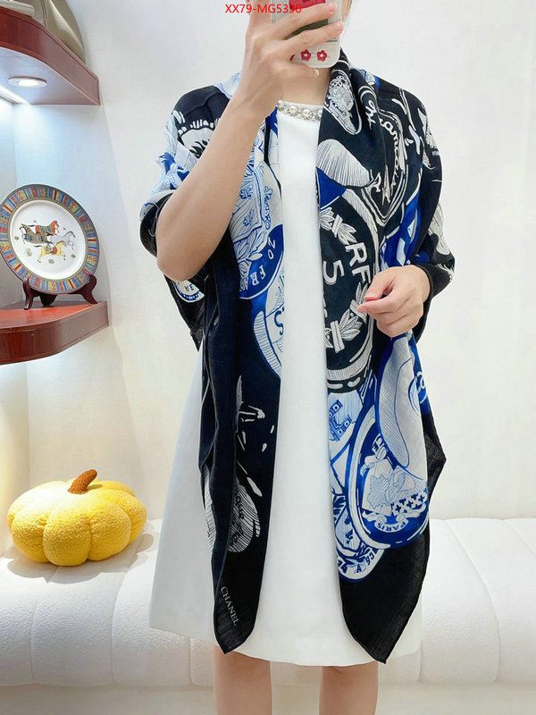 Scarf-Chanel what's the best to buy replica ID: MG5390 $: 79USD