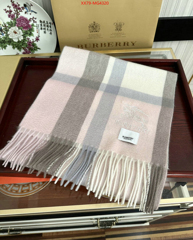 Scarf-Burberry replicas ID: MG4320 $: 79USD