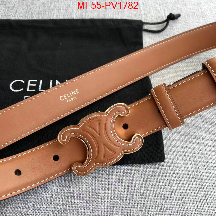Belts-CELINE fashion designer ID: PV1782 $: 55USD