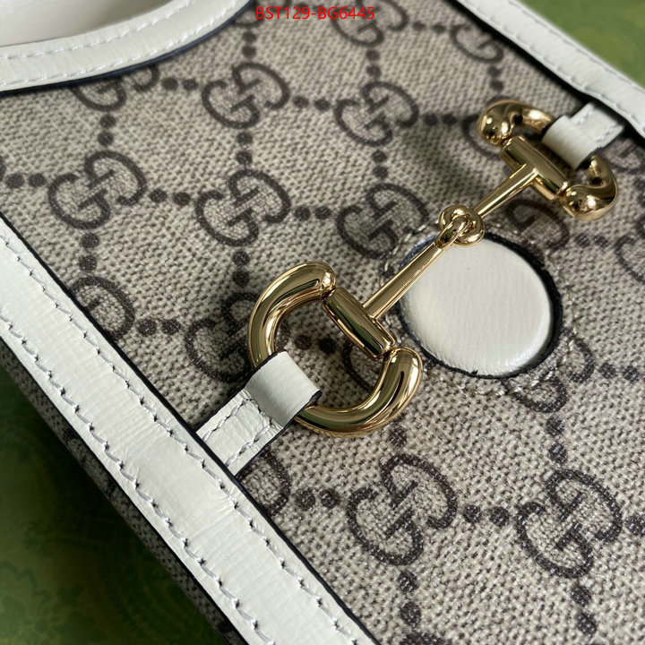 Gucci Bags(TOP)-Horsebit- buy best quality replica ID: BG6445 $: 129USD,