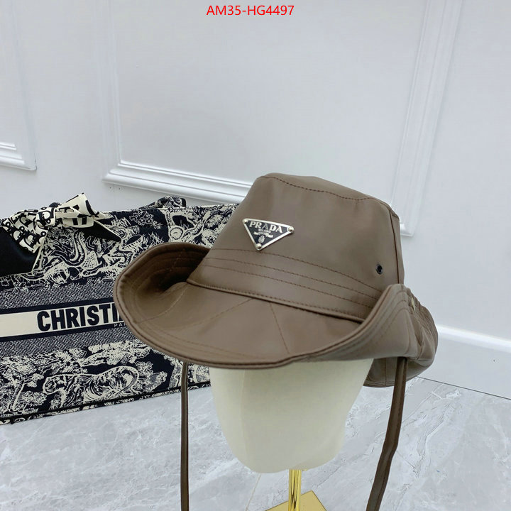 Cap (Hat)-Prada where could you find a great quality designer ID: HG4497 $: 35USD