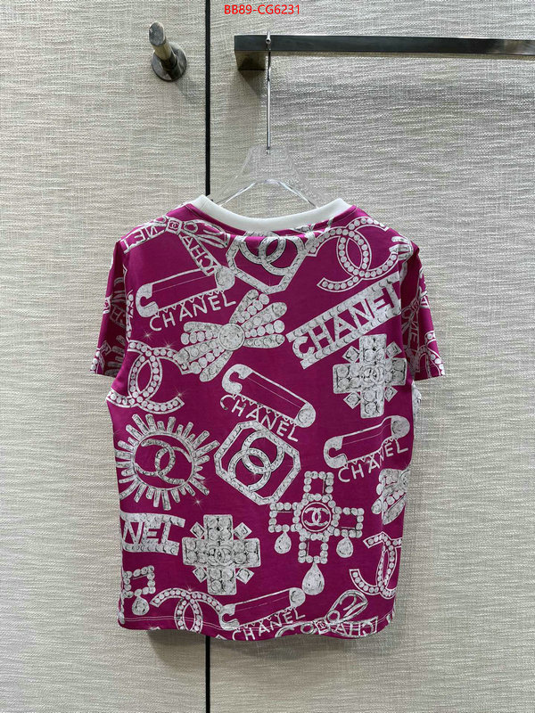 Clothing-Chanel how to buy replica shop ID: CG6231 $: 89USD