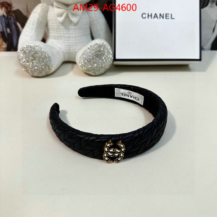 Hair band-Chanel same as original ID: AG4600 $: 29USD